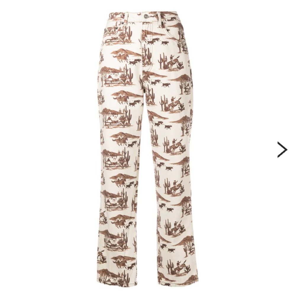 Reformation Sonora high-rise straight jeans